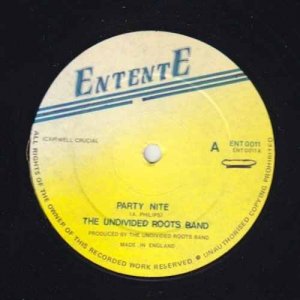 PARTY NITE - Undivided Roots Band