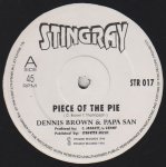 PIECE OF THE PIE - Dennis Brown