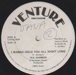 I WANNA HOLD YOU ALL NIGHT LONG - Tex Johnson