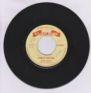 STAND BY YOUR MAN - Cynthia Richards