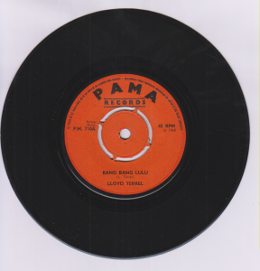 BANG BANG LULU / I NEVER KNEW (MY BABY) - Lloyd Terrell