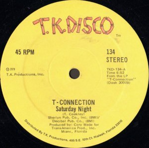 SATURDAY NIGHT - T-Connection