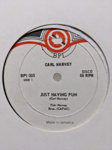 JUST HAVING FUN - Carl Harvey