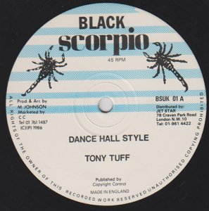 DANCE HALL STYLE - Tony Tuff