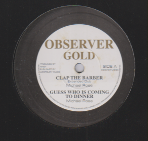 CLAP THE BARBER - Michael Rose