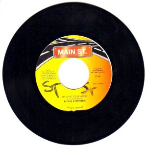 SAY WHAT YOUR SAYING - Richie Stephens