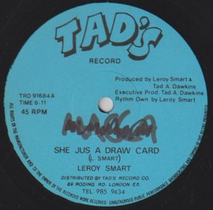 SHE JUS A DRAW CARD - Leroy Smart
