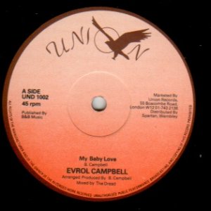 MY BABY LOVE - Evrol Campbell