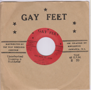 YOU TOOK MY LOVE - Stranger Cole & Patsy Todd