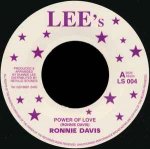 POWER OF LOVE - Ronnie Davis