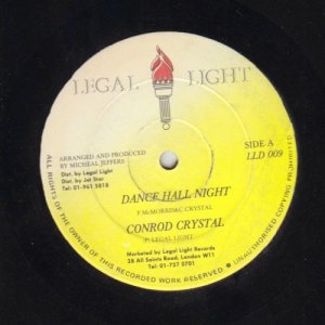 DANCE HALL NIGHT - Conrod Crystal