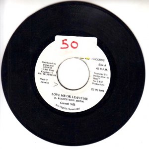 LOVE ME OR LEAVE ME - Garnet Silk
