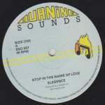 STOP IN THE NAME OF LOVE - Elegence