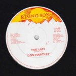 THAT LADY - Don Hartley