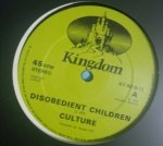 DISOBEDIENT CHILDREN - Culture