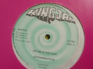 SEE ME IN THE PARK - Determinations