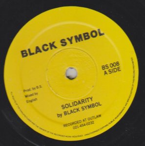 SOLIDARITY / TENSION - Black Symbol