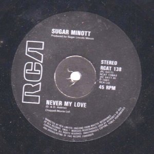 NEVER MY LOVE - Sugar Minott
