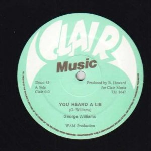 YOU HEARD A LIE - George Williams