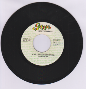 SOMETHING ON YOUR MIND - Hugh Brown
