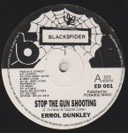 STOP THE GUN SHOOTING / COME ON HOME TO ME - Errol Dunkley