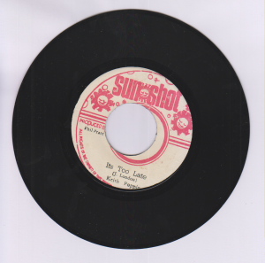 IT'S TOO LATE - KEITH POPPIN