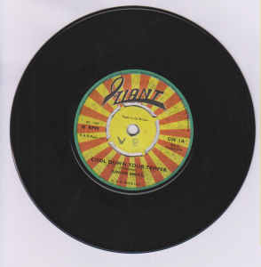 COOL DOWN YOUR TEMPER - Junior Smith